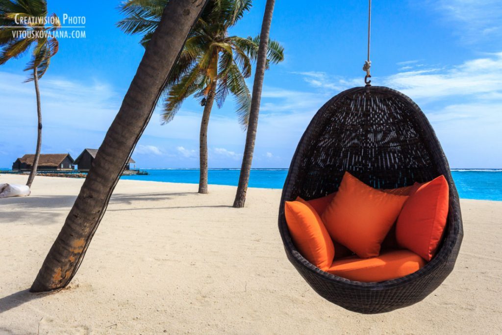 Relax on the beach One&Only Reethi Rah